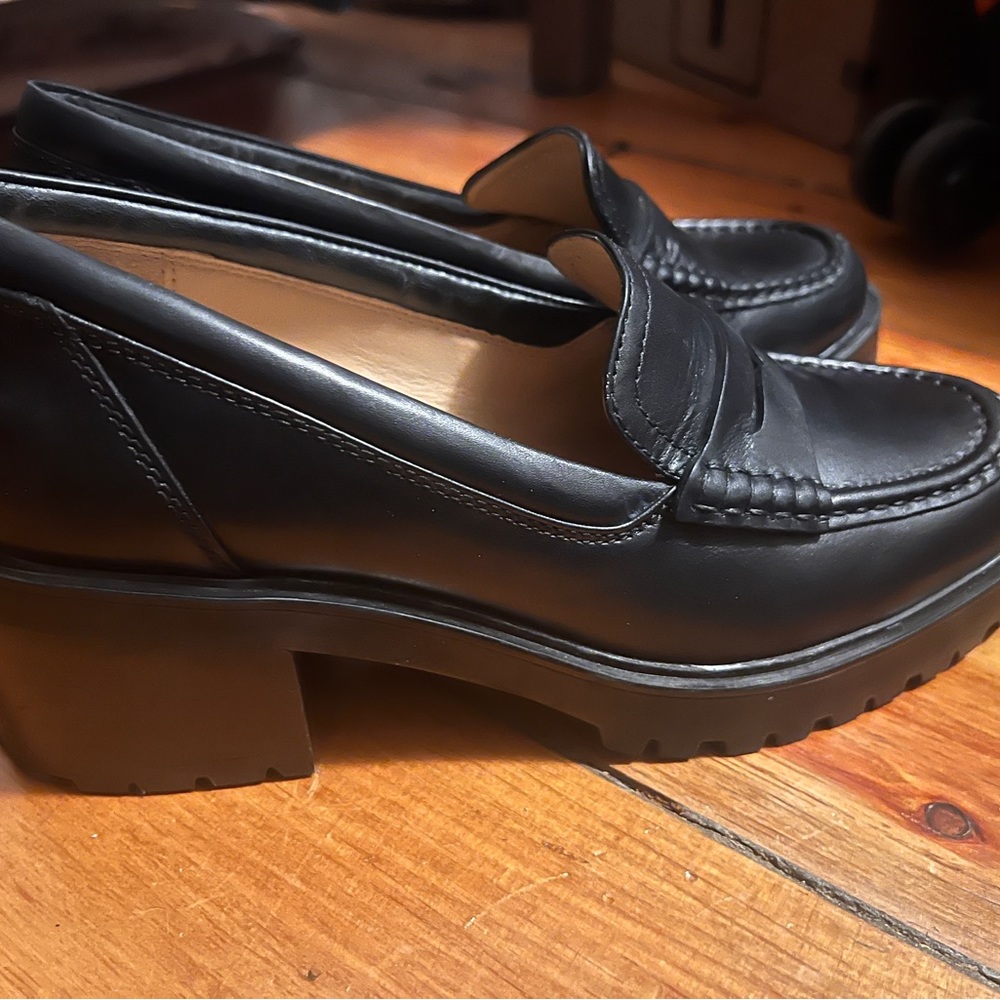 Madewell chunky loafers